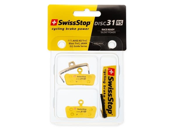 SWISSSTOP Disc brake pad Disc 31 RS Avid XO Trail, Elixir 9 Trail, Elixir 7 Trail, SRAM G2 Ultimate, G2 RSC, Guide Ultimate, Guide RSC, Guide RS, Gui
