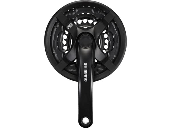 Shimano FC-TY501 kampiakseli, 175 mm 42/34 / 24T, 6-8 vuotta, ketjusuojalla