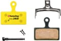 Miniatyrbild 1 av 2: SWISSSTOP Disc brake pad Disc 28 RS Organic pad Steel plate 1 set (2 pads)
