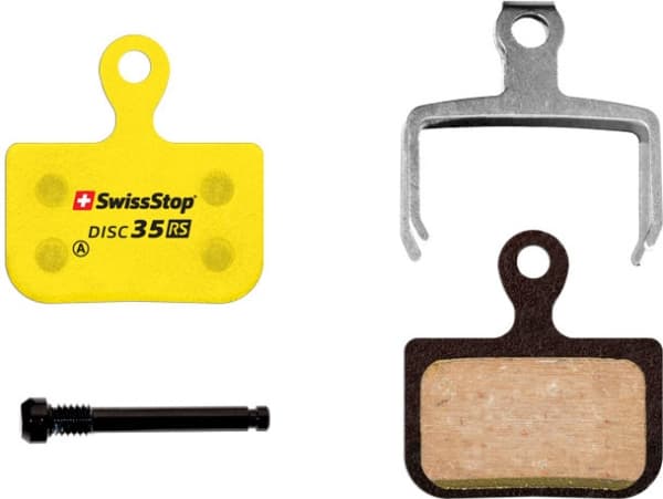 SWISSSTOP Disc brake pad Disc 35 RS SRAM Red eTap AXS (Gen. 2 'Two-Piece' caliper), Force eTap AXS, Level Ultimate, Level TLM B1 (2020+) Organic