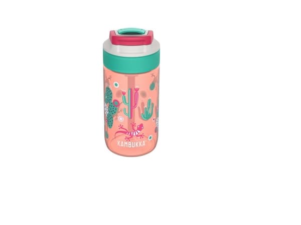 Uudelleenkäytettävä vesipullo Kambukka Lagoon 400ml Cactus Gekko