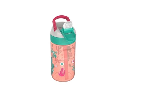 Uudelleenkäytettävä vesipullo Kambukka Lagoon 400ml Cactus Gekko