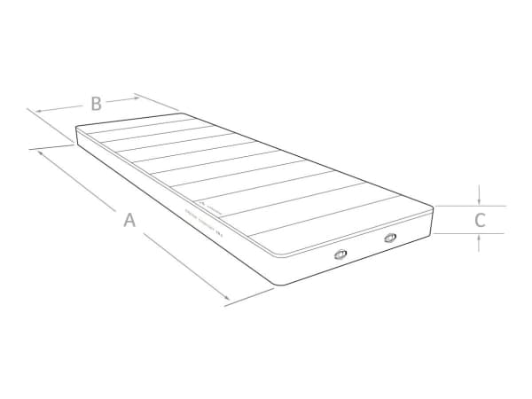 VAUDE Dream, Röd, 1 personer, 700 mm, 2000 mm, 2,4 kg
