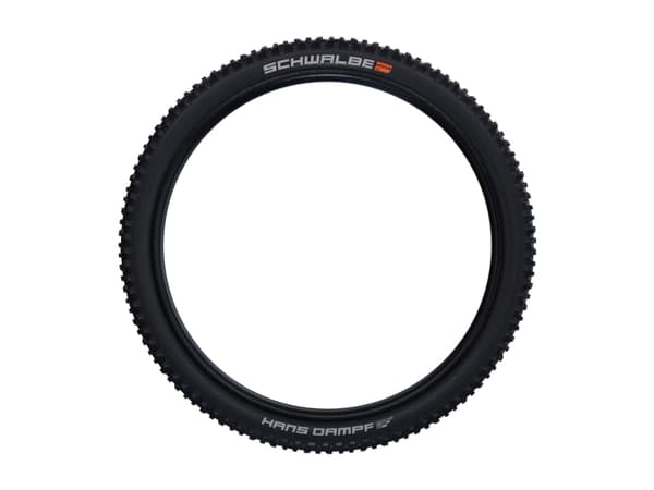 Schwalbe Hans Dampf, 27.5", Bybruk/eventyr, MTB, Slangeløst, Sammenleggbare, Alle formål, Sort