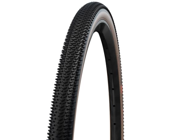 Schwalbe Pneu G-One R, 28", Slangeløst, Folding bead, Sort, 65 psi, 70 kg
