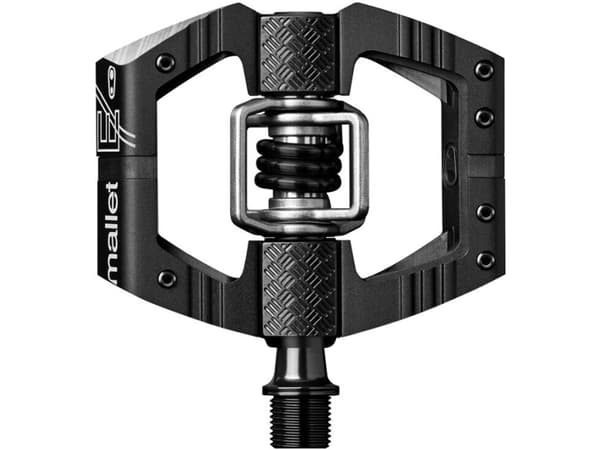 Crankbrothers Mallet E låsepedaler, svart