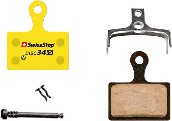 SWISSSTOP Disc brake pad Disc 34 RS Shimano Dura Ace BR-R9170, Ultegra BR-R8070, 105 BR-R7070, Tiagra BR-4770, GRX BR-RX810, GRX BR-RX400, BR-RS805,