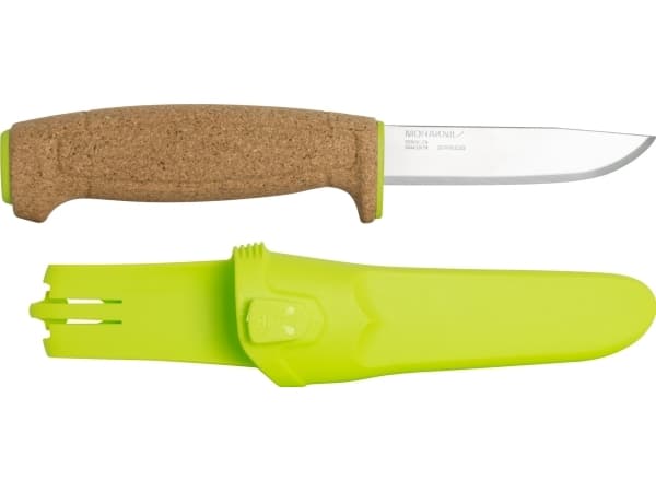 Morakniv 13686, Single/enkelt, Jaktkniv, Drop punkt, Rustfritt stål, Grønn, Limefarget, 23,5 cm
