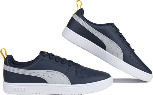 Puma Rickie Jr Kids' Shoes Navy Blue White 384311 13 38
