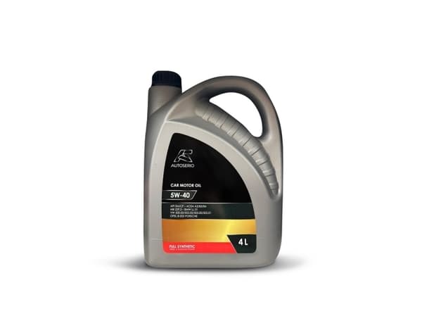 Bilmotorolje Autoserio 5W-40, 4 l