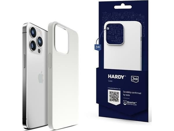 3MK Hardy Case iPhone 14 Pro Max 6.7" white MagSafe