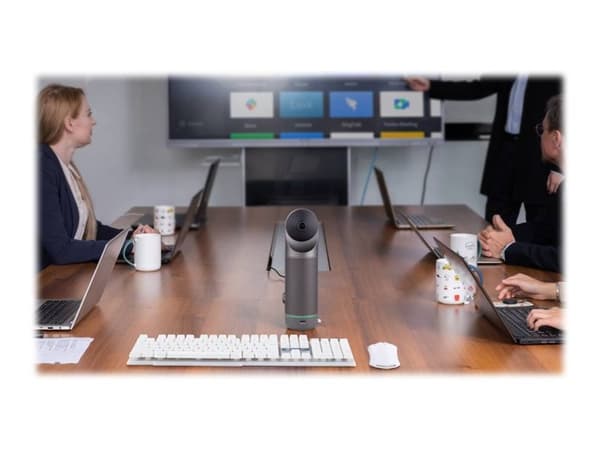 Kandao Meeting Pro - Panoramisk konferansekamera - farge - 1920 x 1080 - 720p, 1080p - lyd - HDMI - Wi-Fi - LAN 10/100, Bluetooth 4.1 - USB 2.0 - MJP