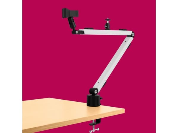 Streamplify Mount Arm - Monteringssett (leddarm) - for kamera / mobiltelefon / belysning - stål, ABS-plast - skrivebordsmonterbar