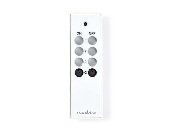 Nedis WISS03WT, Tyyppi F, Tyyppi F, 230 V, 50 Hz, 16 A, Valkoinen