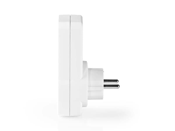 Nedis WISS03WT, Tyyppi F, Tyyppi F, 230 V, 50 Hz, 16 A, Valkoinen