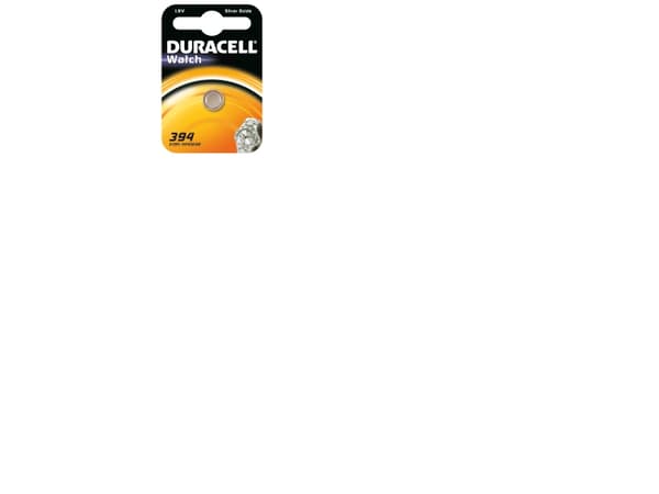 Duracell 394, Single-use battery, Silver-oxid (S), 1 styck, Silver, Knapp/mynt