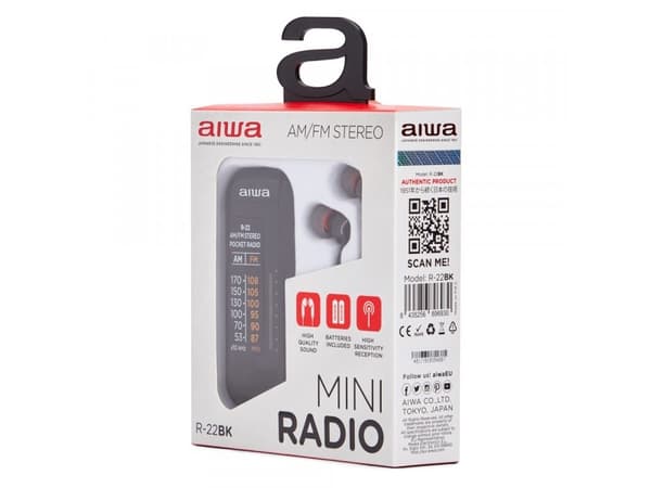 AIWA R-22 - Privat radio - sort