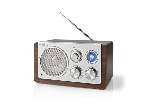 Nedis RDFM5110BN, Personlig, Analog, FM, 5 W, 88 - 108 Hz, 9 cm