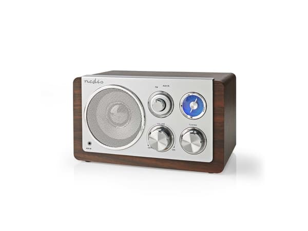 Nedis RDFM5110BN, Personlig, Analog, FM, 5 W, 88 - 108 Hz, 9 cm