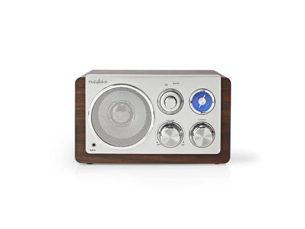 Nedis RDFM5110BN, Personlig, Analog, FM, 5 W, 88 - 108 Hz, 9 cm