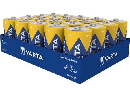 Alkaline batteri 1,5V D LR20 bakke med 20 stk - (20 stk.)