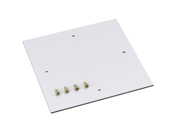 Montageplade TK2518 BxH 220 x 150, inkl. skruer, for kassetype TK PS 2518