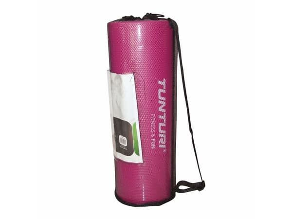 Tunturi 14TUSFU176, Träningsmatta för universell användning, Rosa, 600 mm, 18000 mm, 1,5 cm