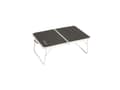 Miniatyrbilde 1 av 2: Outwell Heyfield Low Table, Sort, Hvit, Aluminium, Rektangulær form, 2 ben, 400 mm, 600 mm