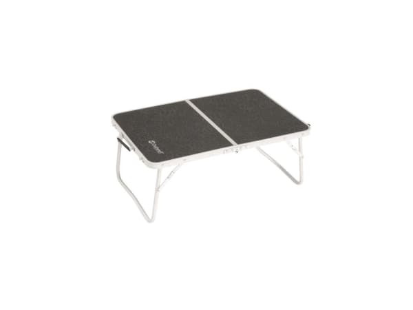 Outwell Heyfield Low Table, Sort, Hvit, Aluminium, Rektangulær form, 2 ben, 400 mm, 600 mm