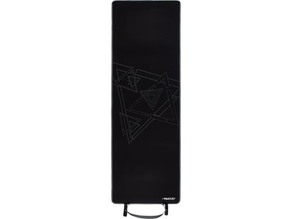Träningsmatta AVENTO 42MC BKG Print Neopren 180x60x0,6cm Svart