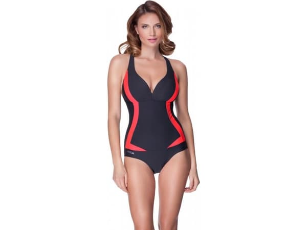 DAMEDRAKT AQUA-SPEED GRETA 03 grafittrød størrelse 36 351