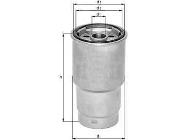 Knecht DRIVSTOFFFILTER KNECHT/MAHLE KC 109 FORD TRANSIT 2.5D DI 94-00