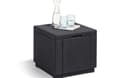 Miniatyrbild 5 av 5: Allibert Cube pouf, Torg, Grå, 420 mm, 420 mm, 390 mm