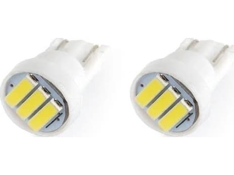 AMiO LED-pærer STANDARD T10 W5W 3xSMD 7020 12V