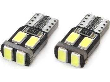 AMiO LED CANBUS 6SMD-2 5730 T10 (W5W) White