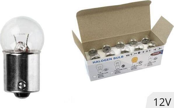 AMiO Halogenpærer R5W BA15s 12V 5W 10 stk.