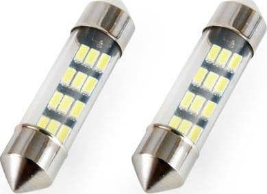 AMiO LED-pærer STANDARD Festoon C5W 12xSMD 3014 12V 36mm