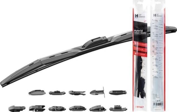 AMiO Hybrid biltorkare med flera anslutningar 22" (550 mm) 11 adaptrar
