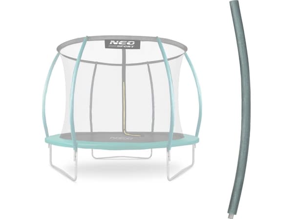 Neo-Sport Toppstolpe for trampoline type C 8-14 fot grønn Neo-Sport