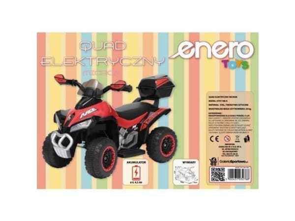 Enero ELECTRIC QUAD MICRON RÖD 1032788
