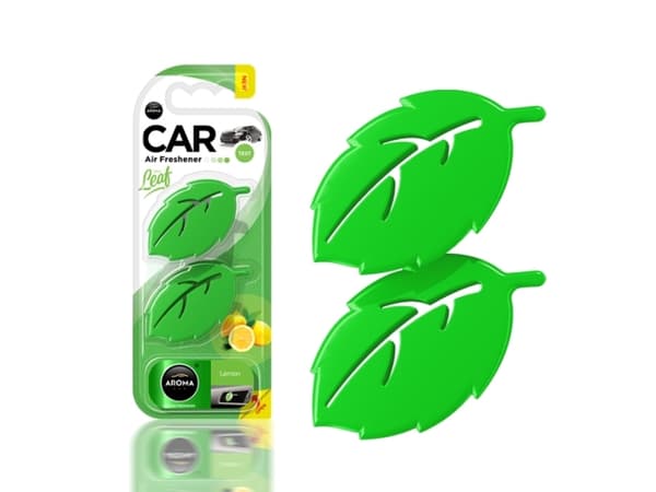 Aroma car LEAF 3D MINILemon, 19,8 mm, 13 mm, 8 mm