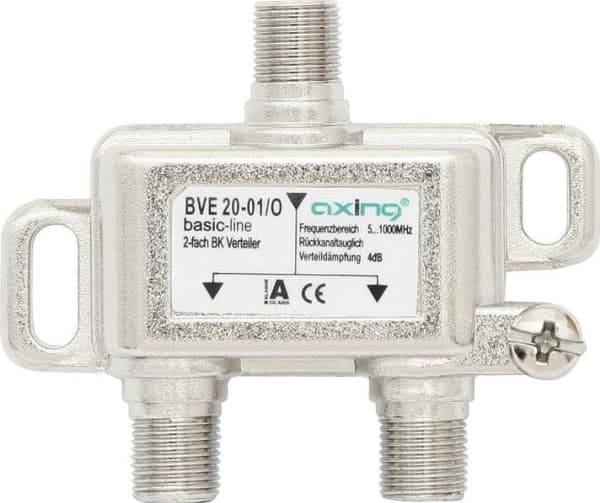 Axing Antennesplitter F 1gn til 2gn Axing BVE 20-01