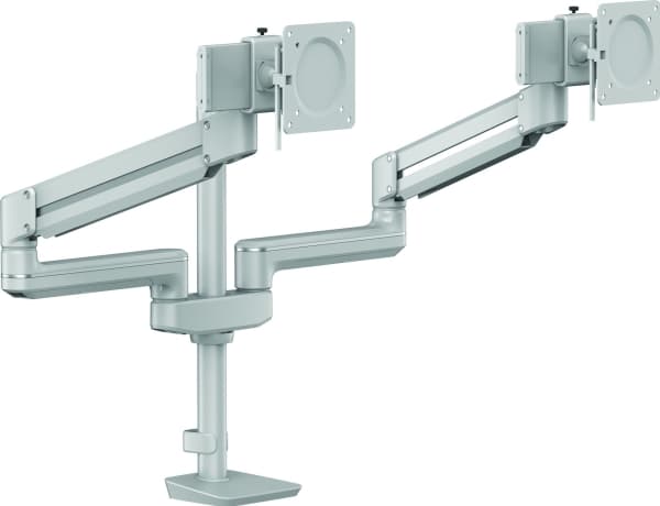 Fellowes Tallo 8613901, Clamp/Grommet, 9 kg, 101,6 cm (40"), 100 x 100 mm, Korkeudensäätö, Hopea