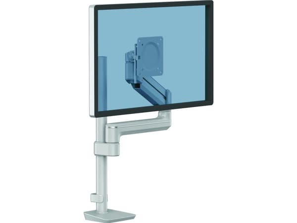 Fellowes Tallo 8613501, Klämma/genomföring, 9 kg, 101,6 cm (40"), 100 x 100 mm, Höjdjustering, Silver