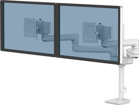 Fellowes Tallo 8616401, Clamp/Grommet, 9 kg, 101,6 cm (40"), 100 x 100 mm, Korkeudensäätö, Valkoinen
