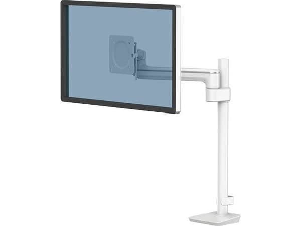 Fellowes Tallo 8615901, Klämma/genomföring, 9 kg, 101,6 cm (40"), 100 x 100 mm, Höjdjustering, Vit