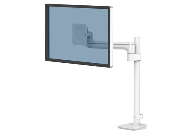 Fellowes Tallo 8615901, Klämma/genomföring, 9 kg, 101,6 cm (40"), 100 x 100 mm, Höjdjustering, Vit
