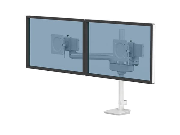 Fellowes Tallo 8616301, Clamp/Grommet, 9 kg, 101,6 cm (40"), 100 x 100 mm, Høydejustering, Hvit