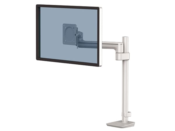 Fellowes Tallo 8613301, Klämma/genomföring, 9 kg, 101,6 cm (40"), 100 x 100 mm, Höjdjustering, Silver