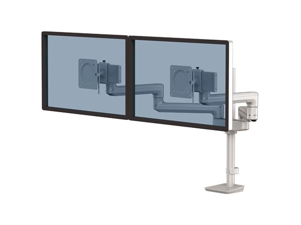 Fellowes Tallo 8613801, Klämma/genomföring, 9 kg, 101,6 cm (40"), 100 x 100 mm, Höjdjustering, Silver